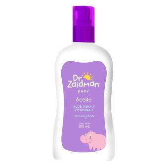 Aceite Dr. Zaidman Baby con Aloe Vera y Vitamina E 100ml