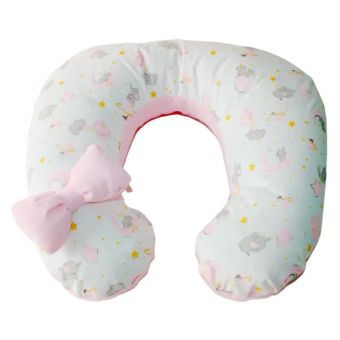 Almohada de Lactancia 5 en 1 Elefante Rosa Maternelle