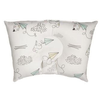 Almohadita Anti Cabeza Plana Hipoalergénico Maternelle Rosado Cometa