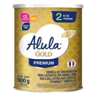 Alula Gold 2 Premium 6-12 Meses Polvo 900gr