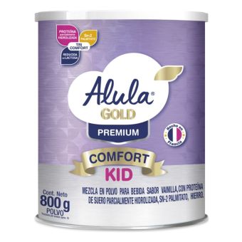 Alula Gold Comfort Kid Vainilla 800gr