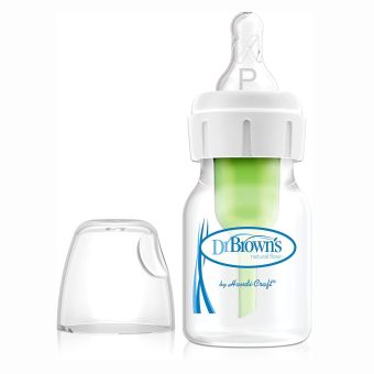 Biberón de Boca Estrecha Polipropileno de 2oz/60ml para Prematuros - Dr. Brown's