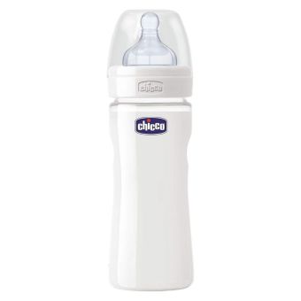 Biberón de Vidrio Boca Ancha de 240ml/8oz - Chicco
