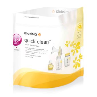 Bolsas Esterilizadoras para Microondas Quick Clean x5 unidades - Medela