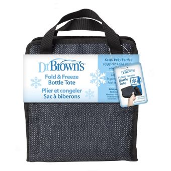 Bolso Porta hasta 6 Biberones Negro - Dr. Brown's
