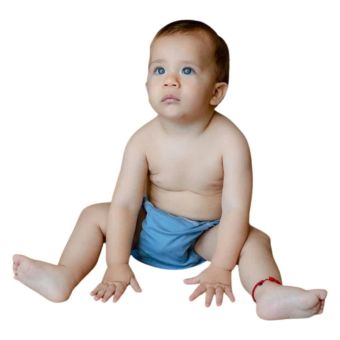 Calzón de Entrenamiento Azul Pastel