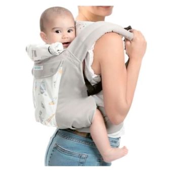 Canguro Mochila Ergonómica 4 en 1 Plomo Espacial Maternelle