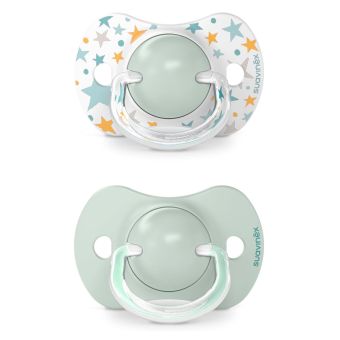 Chupón con Tetina fisiológica 6-18M SXPRO Dreams Blue x2 Unid - Suavinex