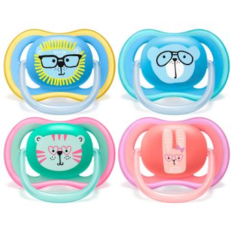 Chupón Avent Ultra 18 meses a Más x2 (Aleatorio)