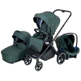 Coche BEVERLY v3 con Accesorios Verde Musgo