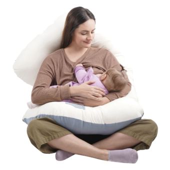 Cojín Multifuncional Azul Apego para Embarazadas Maternelle