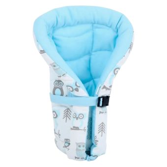 Cojín Portabebé 3 en 1 Celeste Búho Maternelle