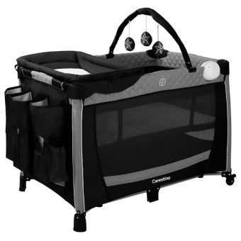 Cuna Corral GENOVA Negro