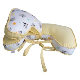 Doble Almohada de Lactancia Maíz Animales Maternelle