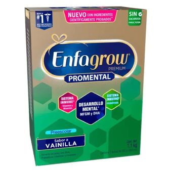 Fórmula Infantil ENFAGROW Promental Preescolar Sabor a Vainilla 1.1 kg