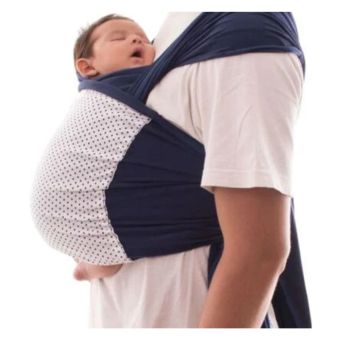 Fular Ergonómico Azul Puntos Maternelle