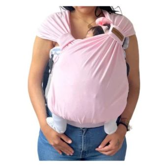 Fular Mochila Ergonómica Evolutiva Rosado Apego -Maternelle
