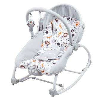 Mecedora Carestino Gris Espacial