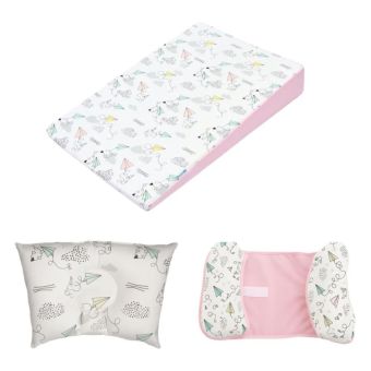 Pack Recién Nacido Rosado Leoncitos Maternelle