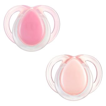 Pack x2 Chupones Night Time 0-6 Meses Rosado - Tommee Tippee
