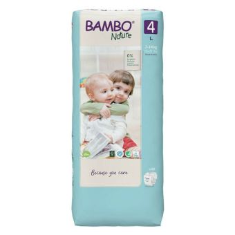 Pañales Bambo Nature Talla L 48un