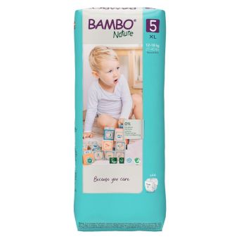 Pañales Bambo Nature Talla XL 44un