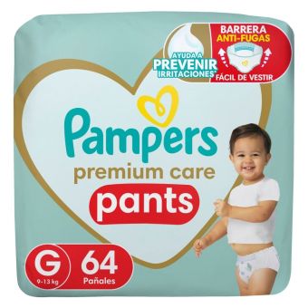 Pants para Bebé Pampers Premium Care Talla G 64un