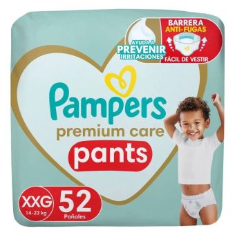 Pants para Bebé Pampers Premium Care Talla XXG 52un