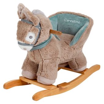 Peluche Mecedor +12meses Burro Gris Oscuro