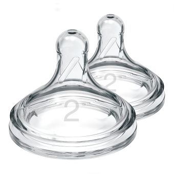 Set de Tetinas DR. BROWN´S Nivel 2 Ancha x2un