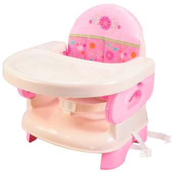 Silla de Comer Deluxe Comfort Folding Booster Rosado Summer Infant