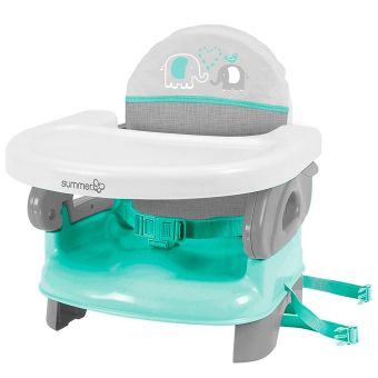 Silla de Comer Deluxe Comfort Folding Booster Verde