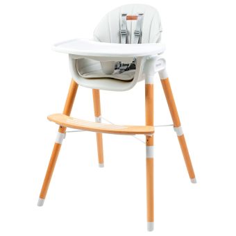 Silla de Comer Estocolmo Gris Claro