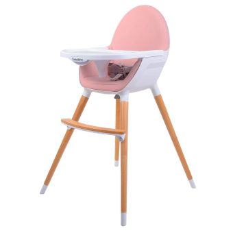 Silla de Comer Neo Rosa