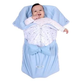 Sleeping Portabebé 2 en 1 Celeste Estrellas Maternelle